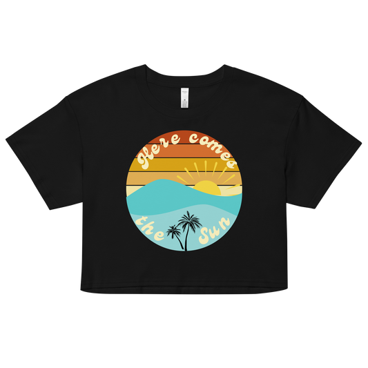 Here Comes the Sun Crop Tee
